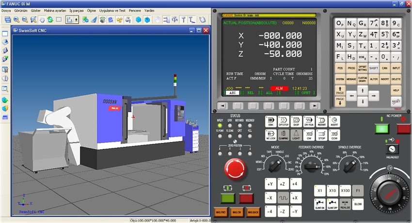 CNC Simülasyon Programları ile Kodlama ve Hata Ayıklama